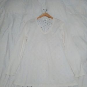 Motherhood maternity long sleeve shirt